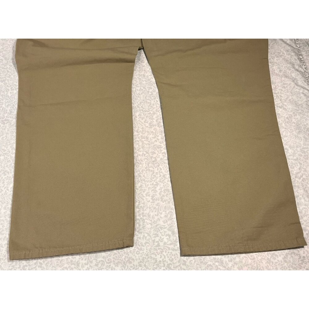 NWT Dickies 50x32 Men’s Carpenter Pants Khakis Straight Leg Relaxed Fit Tan - Picture 10 of 11